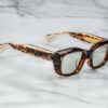 Sunglasses Model Corniche in Color Argyle with Light Bottle Green CR39 lenses from Jacques Marie Mage