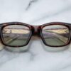 Sunglasses Model Corniche in Color Argyle with Light Bottle Green CR39 lenses from Jacques Marie Mage