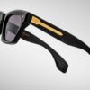 Sunglasses Model Dealan Héritage collection in Color Blackbuck with Charcoal lenses from Jacques Marie Mage