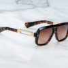 Sunglasses Model Fugue in Color Agar with Tuscan Gradient Lenses from Jacques Marie Mage