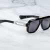 Sunglasses Model Fugue in Color Black with Jet Lenses from Jacques Marie Mage