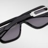 Sunglasses Model Fugue in Color Black with Jet Lenses from Jacques Marie Mage