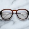 Optical Model Jenkins in Color Zoltar with Superlight Green CR39 lenses from Jacques Marie Mage