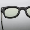Sunglasses Model Julien in Color Cobra with Light Bottle Green lenses form Jacques Marie Mage