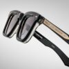 Sunglasses Model Leclair in Color Maverick with Jet Gradient Lenses from Jacques Marie Mage