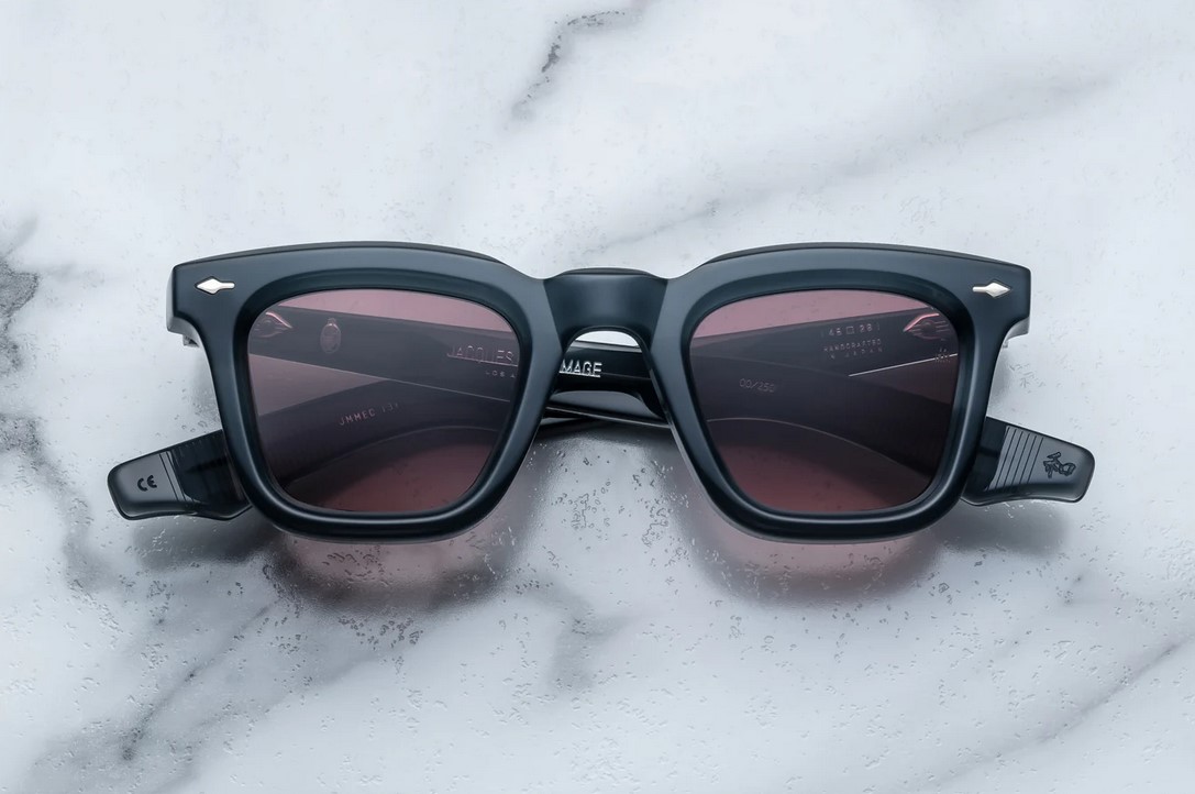 Sunglasses Model Leclair in Color Mink with Heather Gradient Lenses from Jacques Marie Mage
