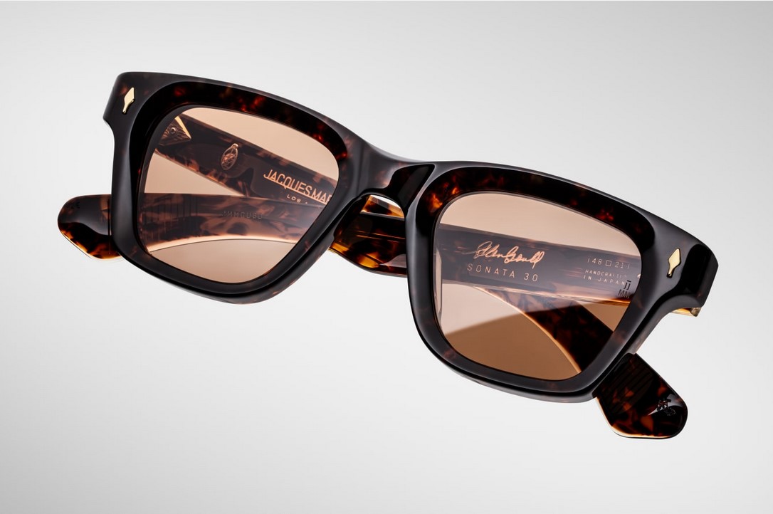 Sunglasses Model Sonata in Color Agar with Tuscan Lenses from Jacques Marie Mage