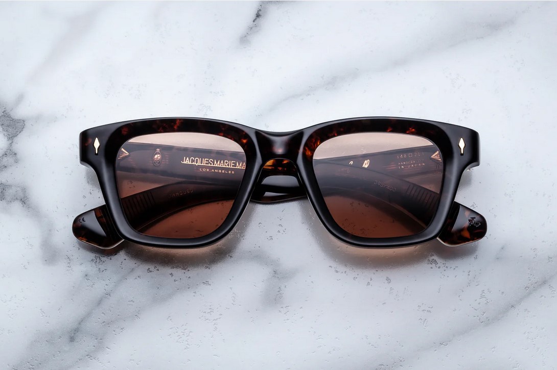 Sunglasses Model Sonata in Color Agar with Tuscan Lenses from Jacques Marie Mage