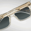 Sunglasses Model Torino in Color Brut with Spruce lenses from Jacques Marie Mage