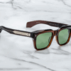 Sunglasses Model Torino in Color Zoltar with Vintage Green lenses from Jacques Marie Mage