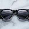 Sunglasses Model Vendome in Color Beau with Blue Lenses from Jacques Marie Mage