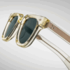 Sunglasses Model Vendome in Color Brut with Spruce lenses from Jacques Marie Mage
