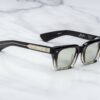Sunglasses Model Quentin in color BlackFade with Light Bottle Green Lenses from Jacques Marie Mage
