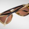 Sunglasses Model Billionaire Héritage collection in Color Bongo with Orange lenses from Jacques Marie Mage
