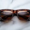 Sunglasses Model Cash in color Samoa with Orange Lenses from Jacques Marie Mage