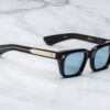 Sunglasses Model Quentin in color Eclipse 2 with Azure Lenses from Jacques Marie Mage