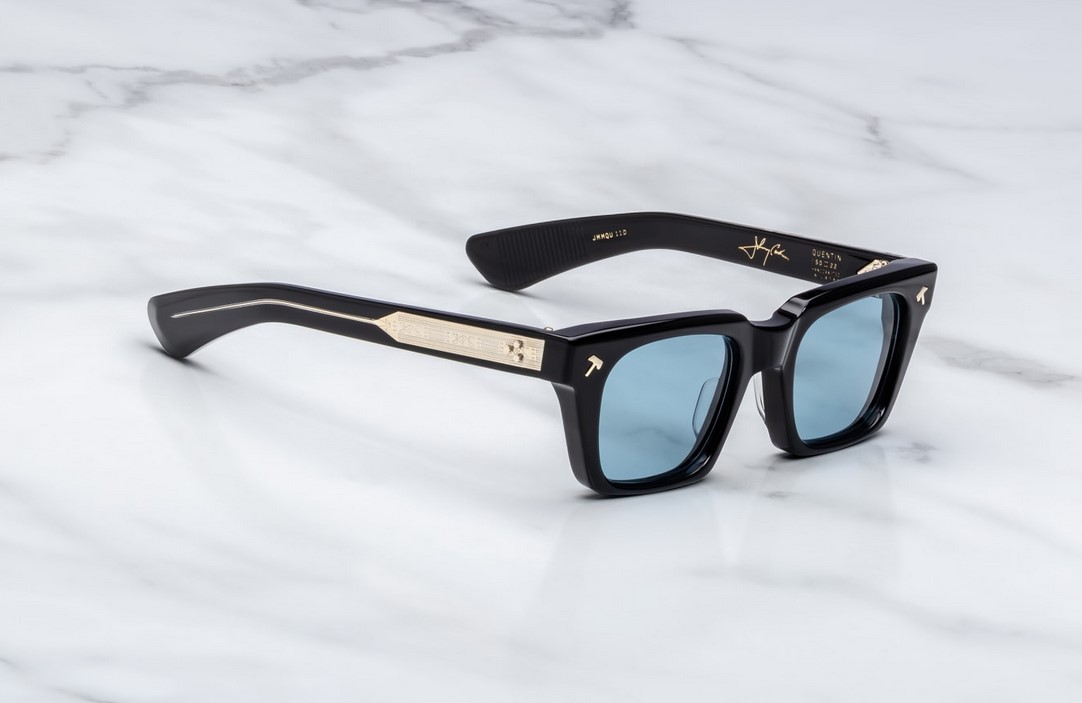 Sunglasses Model Quentin in color Eclipse 2 with Azure Lenses from Jacques Marie Mage