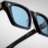 Sunglasses Model Quentin in color Eclipse 2 with Azure Lenses from Jacques Marie Mage