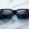 Sunglasses Model Quentin in color Eclipse 2 with Azure Lenses from Jacques Marie Mage
