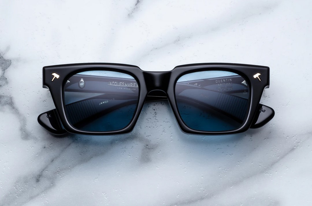 Sunglasses Model Quentin in color Eclipse 2 with Azure Lenses from Jacques Marie Mage