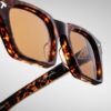 Sunglasses Model Quentin in color Samoa with Orange Lenses from Jacques Marie Mage