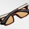 Sunglasses Model Quentin in color Samoa with Orange Lenses from Jacques Marie Mage
