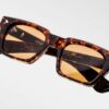 Sunglasses Model Quentin in color Samoa with Orange Lenses from Jacques Marie Mage