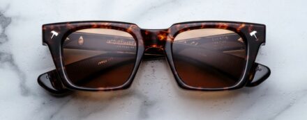 Sunglasses Model Quentin in color Samoa with Orange Lenses from Jacques Marie Mage