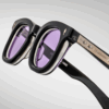Sunglasses Model Devaux in color Wine with Denim Gradient CR39 Lenses from Jacques Marie Mage