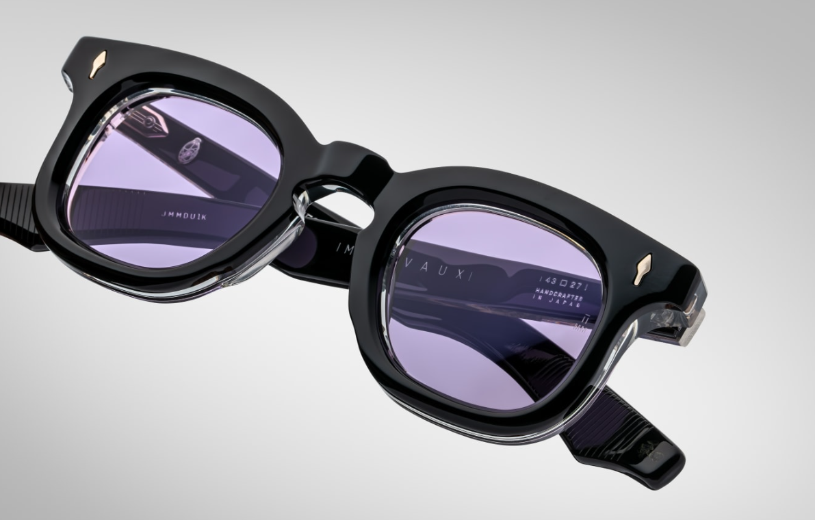 Sunglasses Model Devaux in color Wine with Denim Gradient CR39 Lenses from Jacques Marie Mage