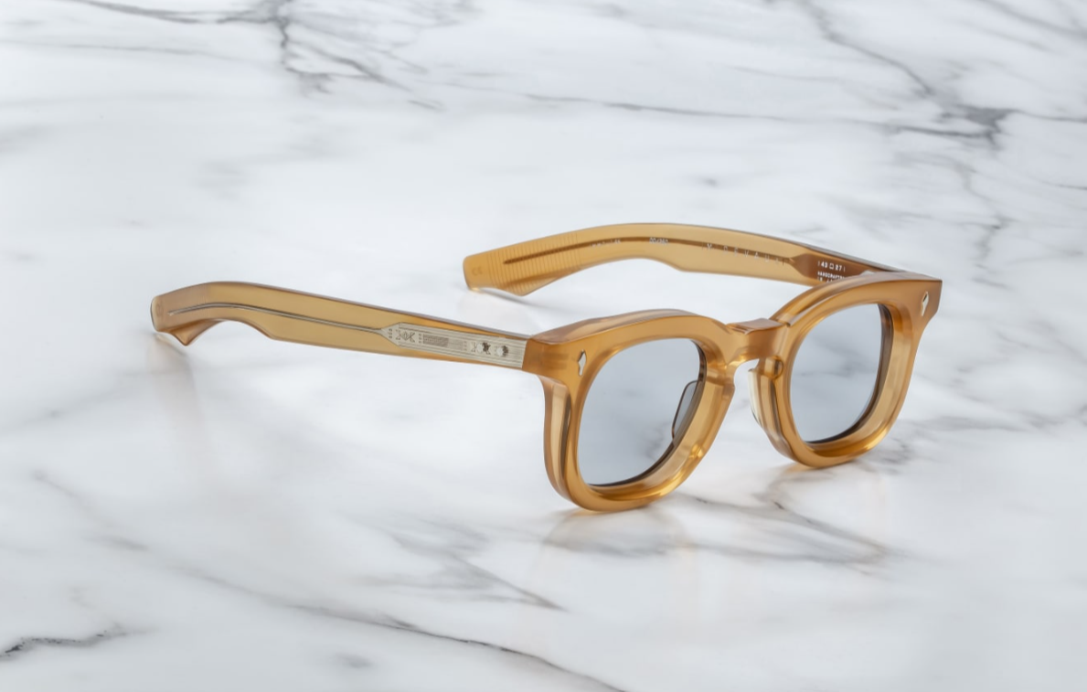 Sunglasses Model Devaux in color Saffron with Pebble CR39 Lenses from Jacques Marie Mage
