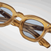 Sunglasses Model Devaux in color Saffron with Pebble CR39 Lenses from Jacques Marie Mage