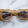 Sunglasses Model Devaux in color Saffron with Pebble CR39 Lenses from Jacques Marie Mage