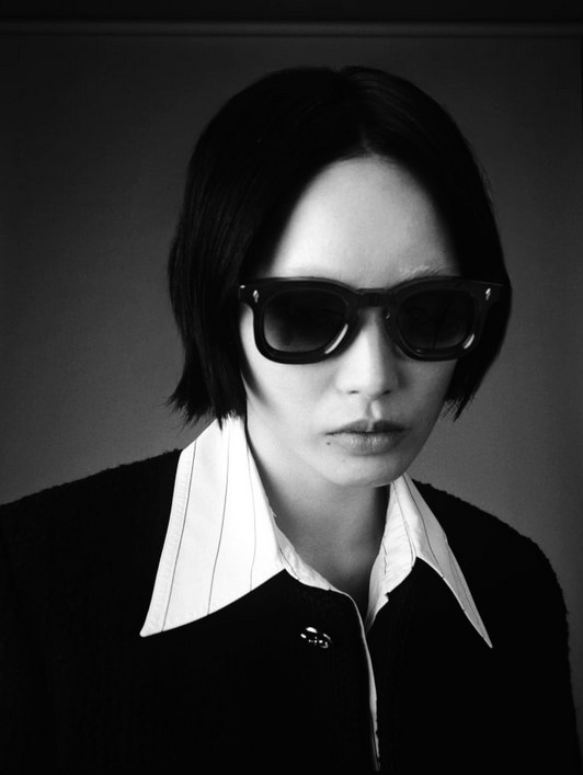 Sunglasses Model Devaux in color Wine with Denim Gradient CR39 Lenses from Jacques Marie Mage