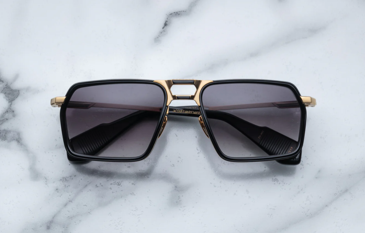 Sunglasses Model GT-R in color CIA with Crescent Gradient CR39 Lenses from Jacques Marie Mage