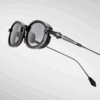 Sunglasses Model Hardin in Color Brut with Grey Gradient Polarized Glass lenses from Jacques Marie Mage's collection