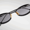 Sunglasses Model Hardin in Color Brut with Grey Gradient Polarized Glass lenses from Jacques Marie Mage's collection