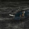 Sunglasses Model Labarge in Color Black with Savannah Gradient lenses from Jacques Marie Mage's collection