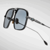 Sunglasses Model Labarge in Color Black with Savannah Gradient lenses from Jacques Marie Mage's collection