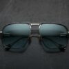 Sunglasses Model Labarge in Color Black with Savannah Gradient lenses from Jacques Marie Mage's collection