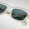 Sunglasses Model Mattei in color Brut with Spruce CR39 Lenses from Jacques Marie Mage