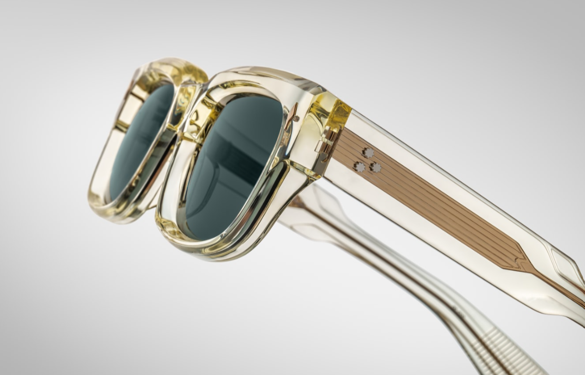 Sunglasses Model Mattei in color Brut with Spruce CR39 Lenses from Jacques Marie Mage