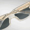 Sunglasses Model Mattei in color Brut with Spruce CR39 Lenses from Jacques Marie Mage