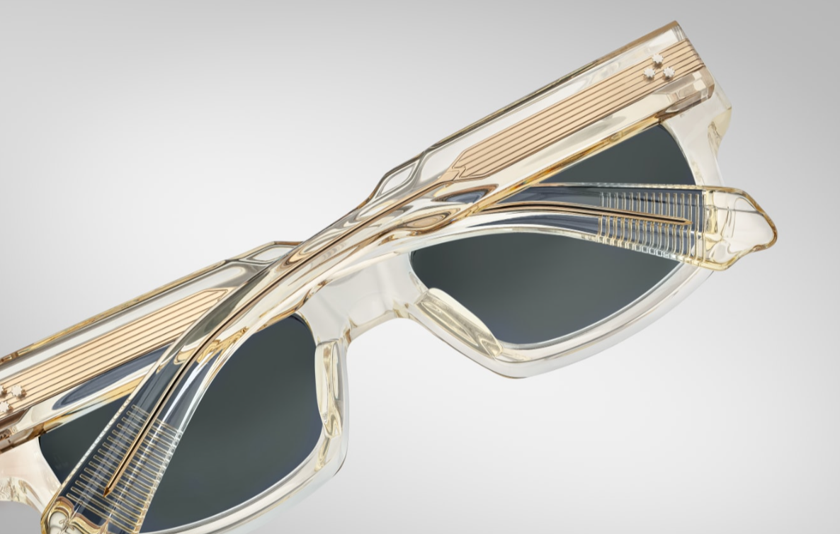 Sunglasses Model Mattei in color Brut with Spruce CR39 Lenses from Jacques Marie Mage