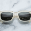 Sunglasses Model Mattei in color Brut with Spruce CR39 Lenses from Jacques Marie Mage