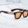 Sunglasses Model Sonata in Color Hickory with Amber Lenses from Jacques Marie Mage
