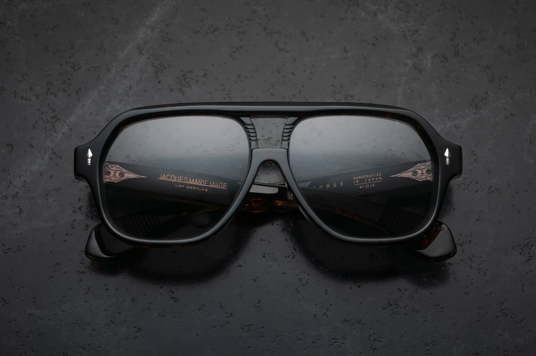 Sunglasses Model Wildhorse in Color Beau with Stratus Gradient lenses from Jacques Marie Mage's collection