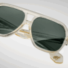 Sunglasses Model Wildhorse in Color Brut with Charleston Glass lenses from Jacques Marie Mage's collection