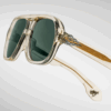 Sunglasses Model Wildhorse in Color Brut with Charleston Glass lenses from Jacques Marie Mage's collection