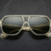 Sunglasses Model Wildhorse in Color Brut with Charleston Glass lenses from Jacques Marie Mage's collection